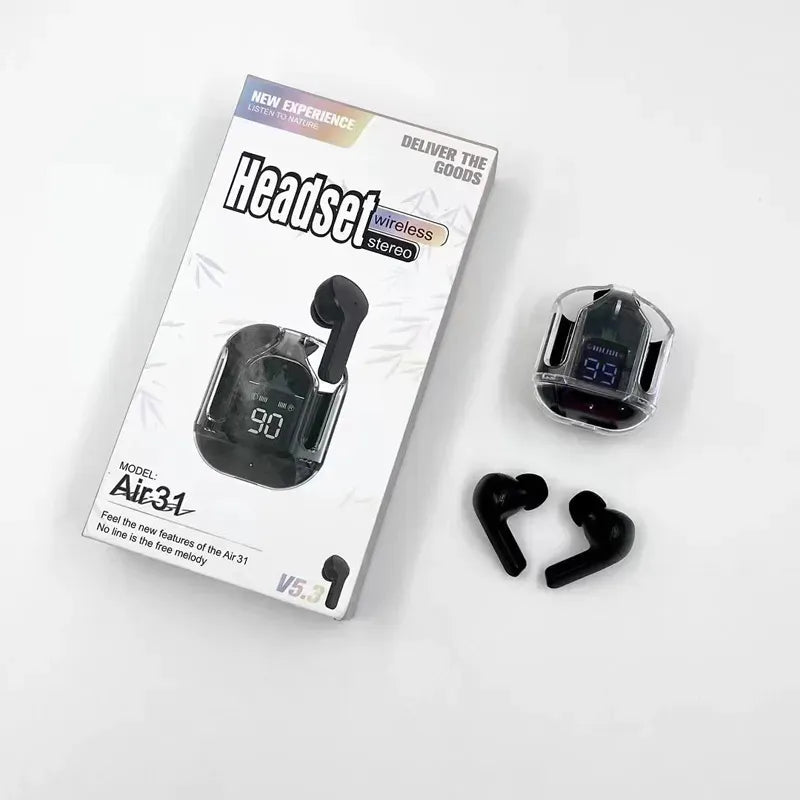 Air31 Earbuds (A31) – Best Wireless Bluetooth Earbuds & AirPods Style Earpods in Pakistan