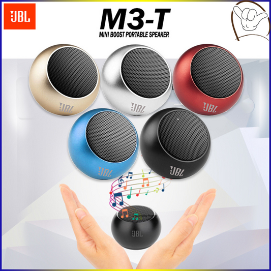 JBL M3 T Mini Bluetooth Speaker with SD Card Slot | Wireless Speaker | Portable Sound System with Extra Bass