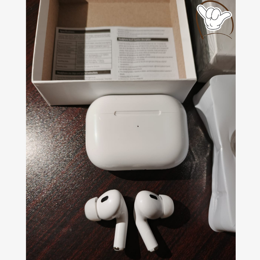 AirPods Pro 2nd Generation | TWS Bluetooth Earbuds | Compatible with Lightning Charging Cable | Best Airbuds, Earpods & Earbuds