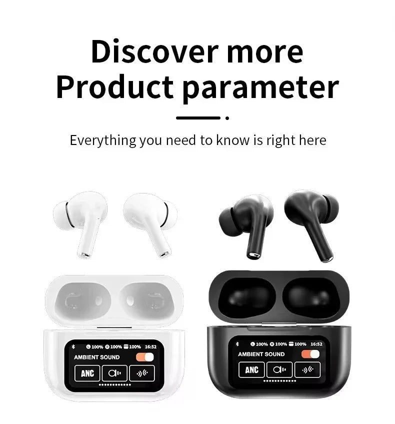 A9 Pro Earbuds & Airpods - MoodOn.pk