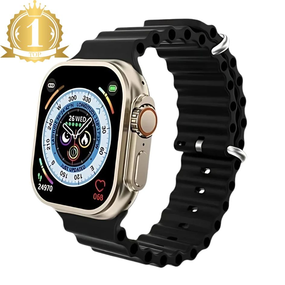 Ultra 7 - in - 1 Smart Watch – Includes 7 Stylish Straps | Fitness & Health Tracker - My Store